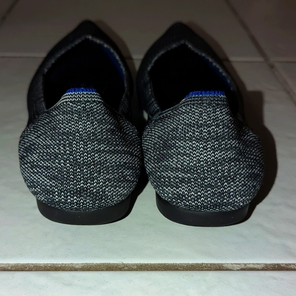 EUC Rothys The Point Flats, Heathered Indigo, Sz 9 (fit like 8.5) - Picture 3 of 8